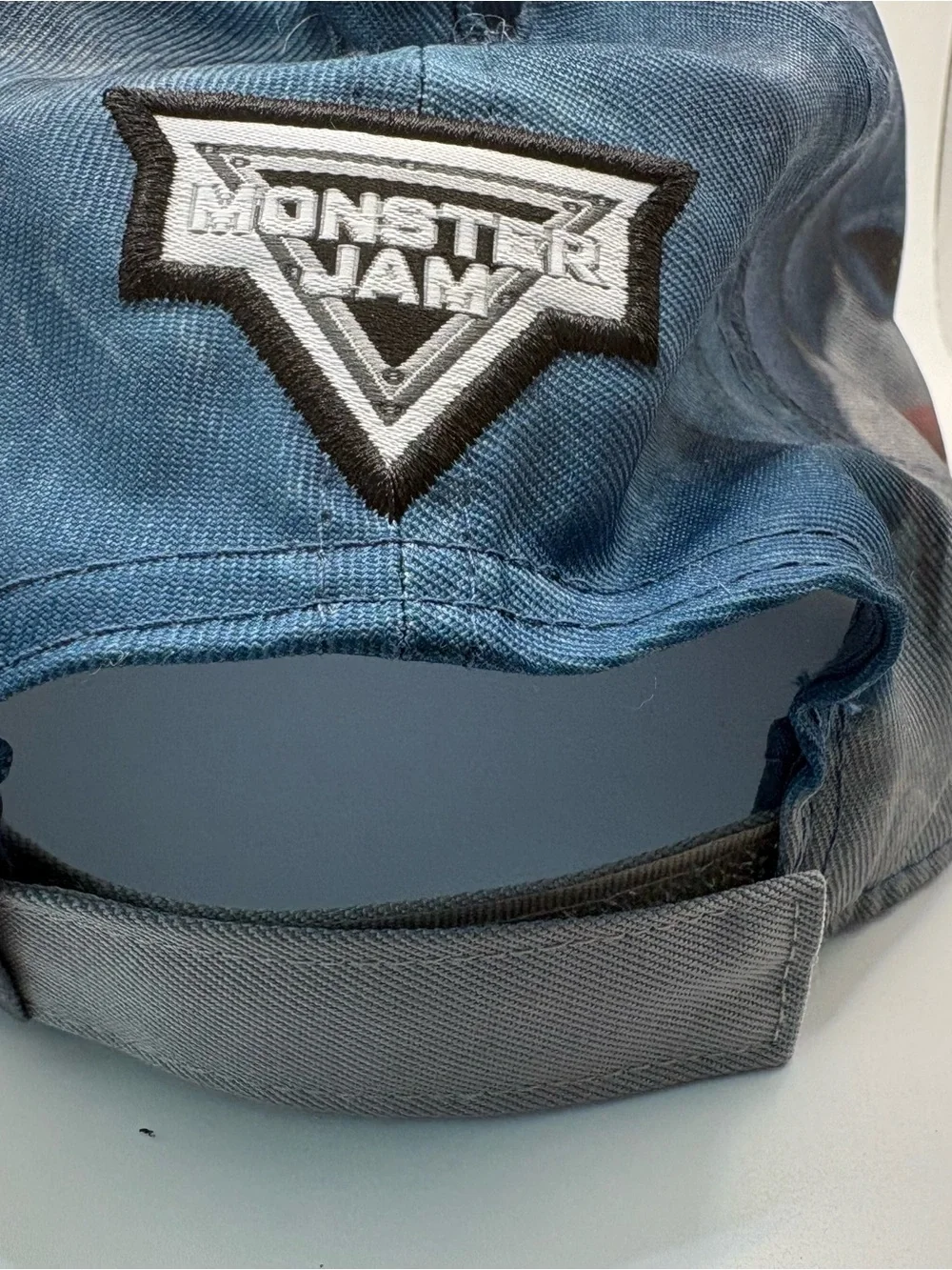 Monster Jam Megalodon Youth Shark Fin Hat Adjustable Blue 2022